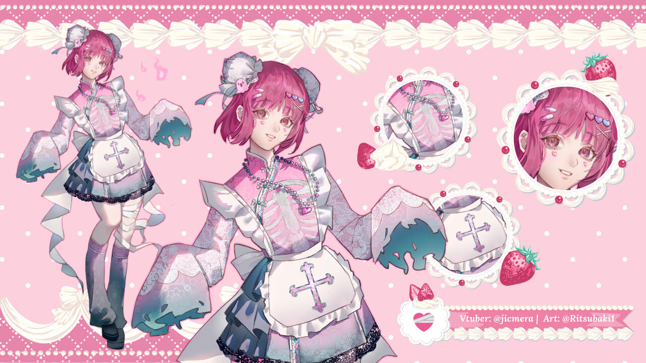 Vtuber: @jicmera. Art: @Ritsubaki1